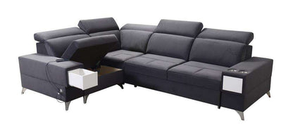 Devine II 2 Piece 2 Arm Corner Sofa