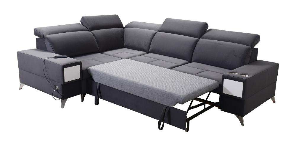 Devine II 2 Piece 2 Arm Corner Sofa