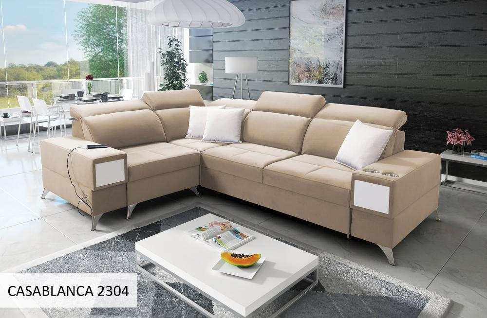 Devine II 2 Piece 2 Arm Corner Sofa