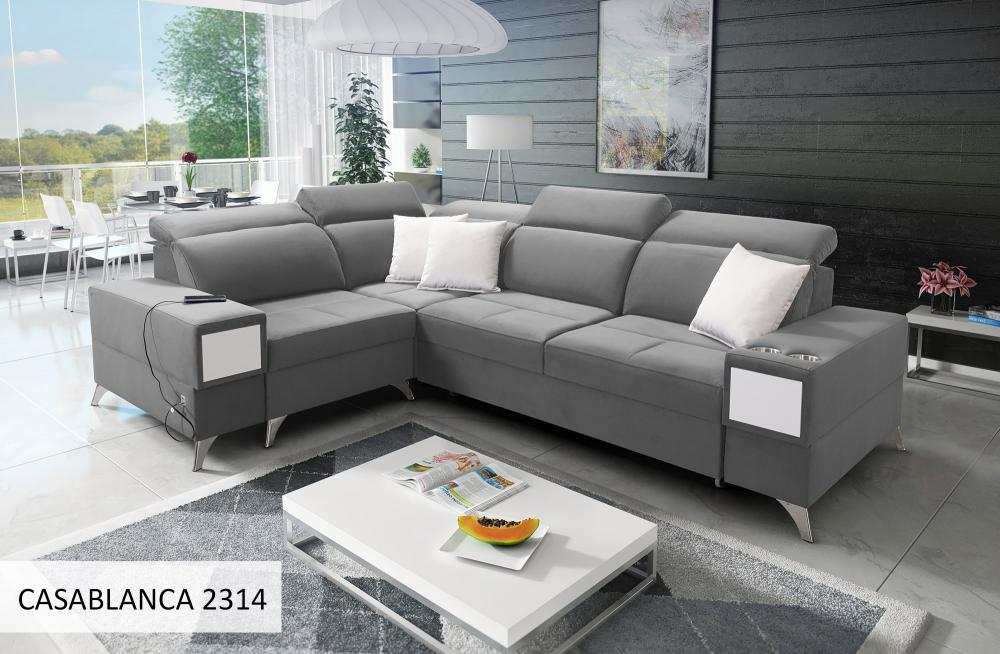 Devine II 2 Piece 2 Arm Corner Sofa