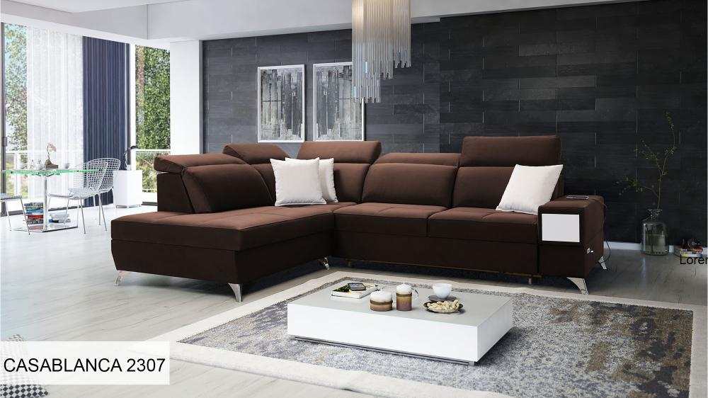 Devine VII corner sofa bed