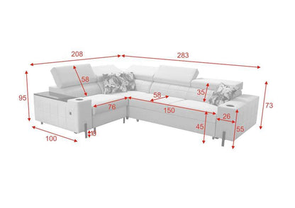 3 Seater Corner Sofa