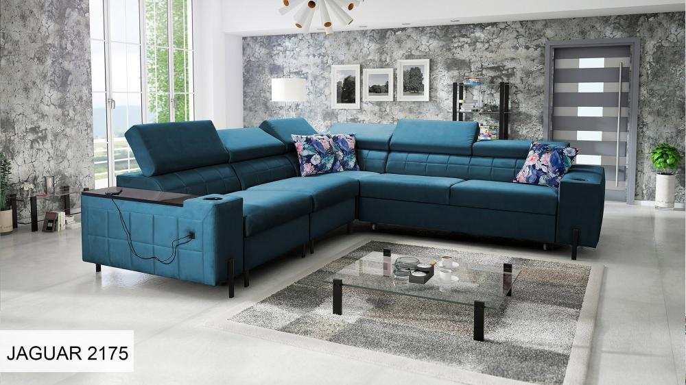 Gush IV LHF 4-Seater Deluxe Corner Sofa Bed