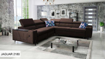 Gush IV LHF 4-Seater Deluxe Corner Sofa Bed