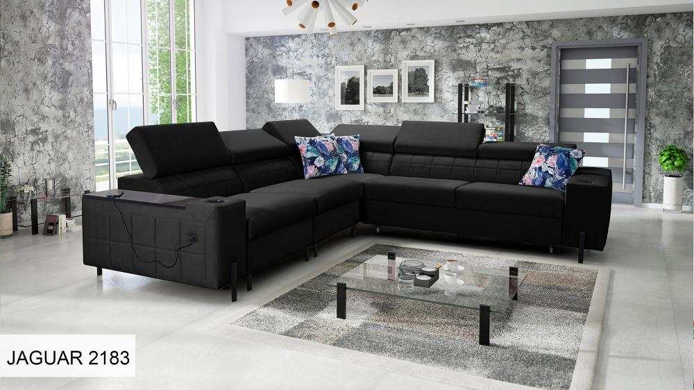 Gush IV LHF 4-Seater Deluxe Corner Sofa Bed