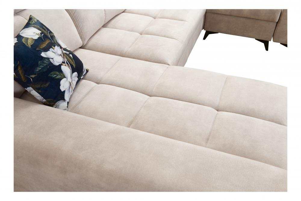 Glow IV LHF Storage Chaise 2 Corner 3 Sofa Bed