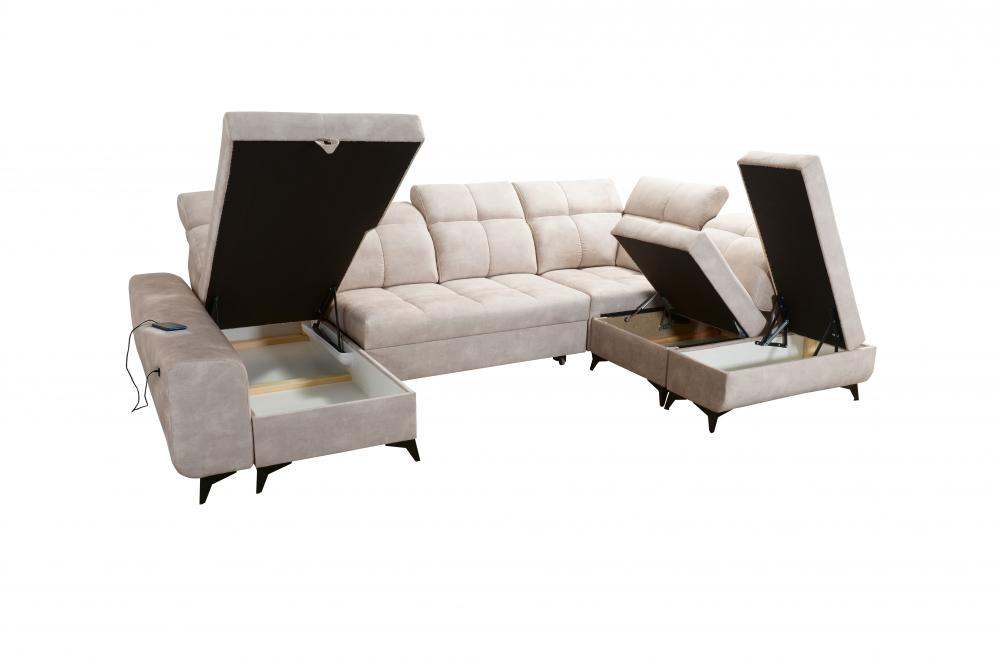 Glow VI U Shaped Corner Sofa