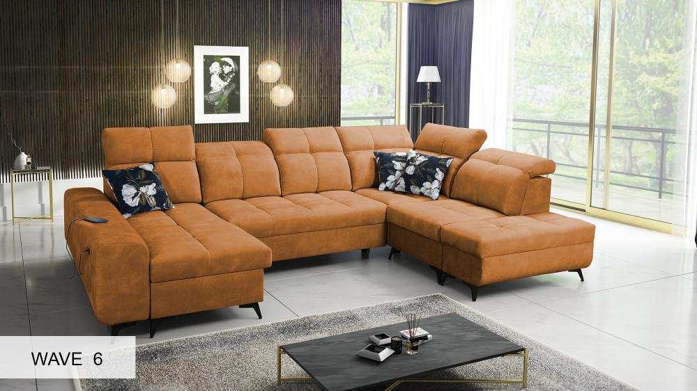 Glow VI U Shaped Corner Sofa