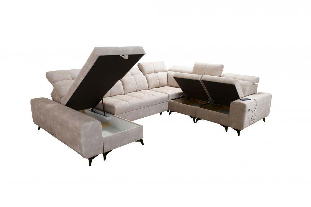 Glow VIII U-Shaped Corner Sofa