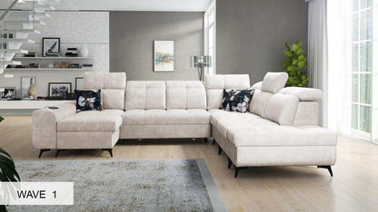 Large Double Ended Chaise Sofa