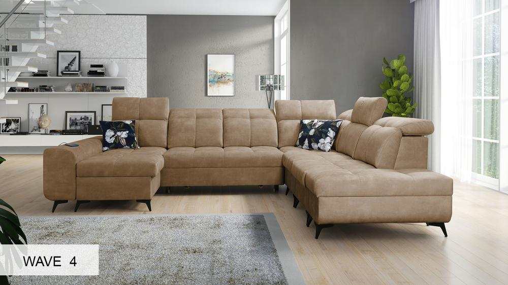 Large Double Ended Chaise Sofa