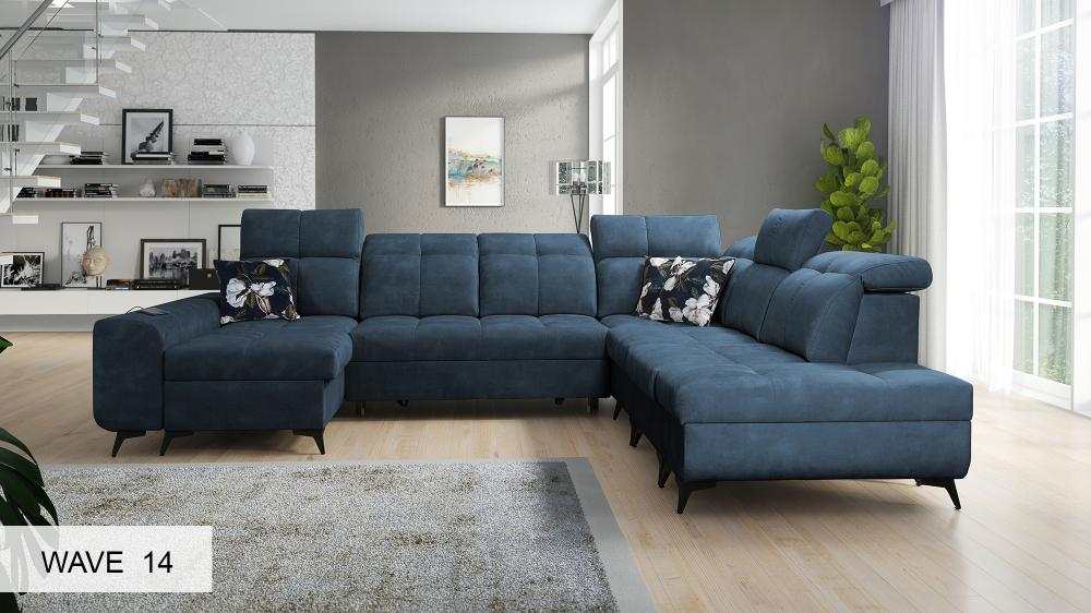 Large Double Ended Chaise Sofa