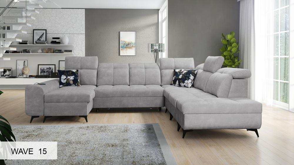 Large Double Ended Chaise Sofa