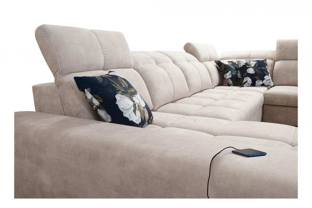 Large Double Ended Chaise Sofa