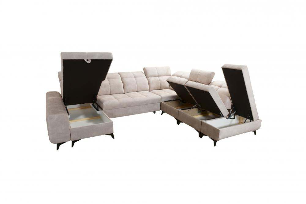 Large Double Ended Chaise Sofa