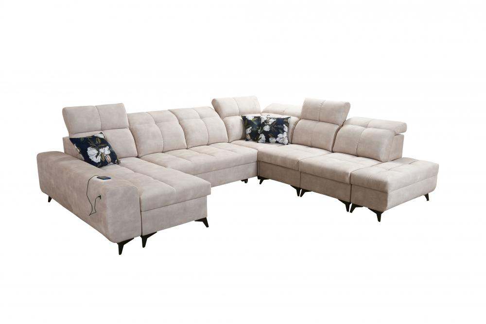 Large Double Ended Chaise Sofa