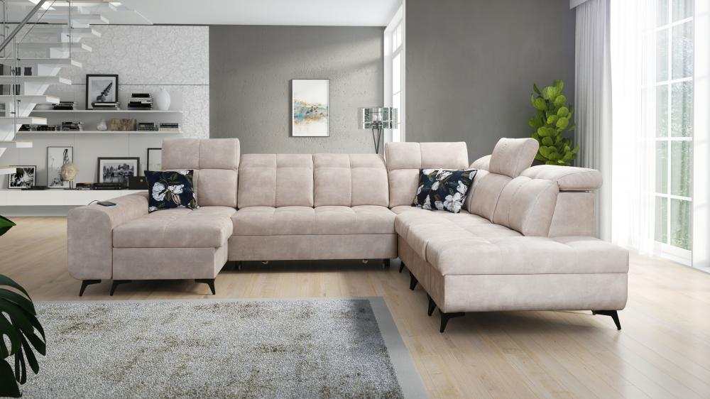 Large Double Ended Chaise Sofa