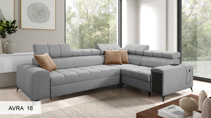 3-Piece Corner Sofa with Hand Facing Arm