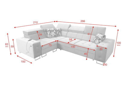 Hera II L-Shape Sofa