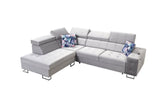 Hera VII Corner Sofa Bed With Chaise Storage