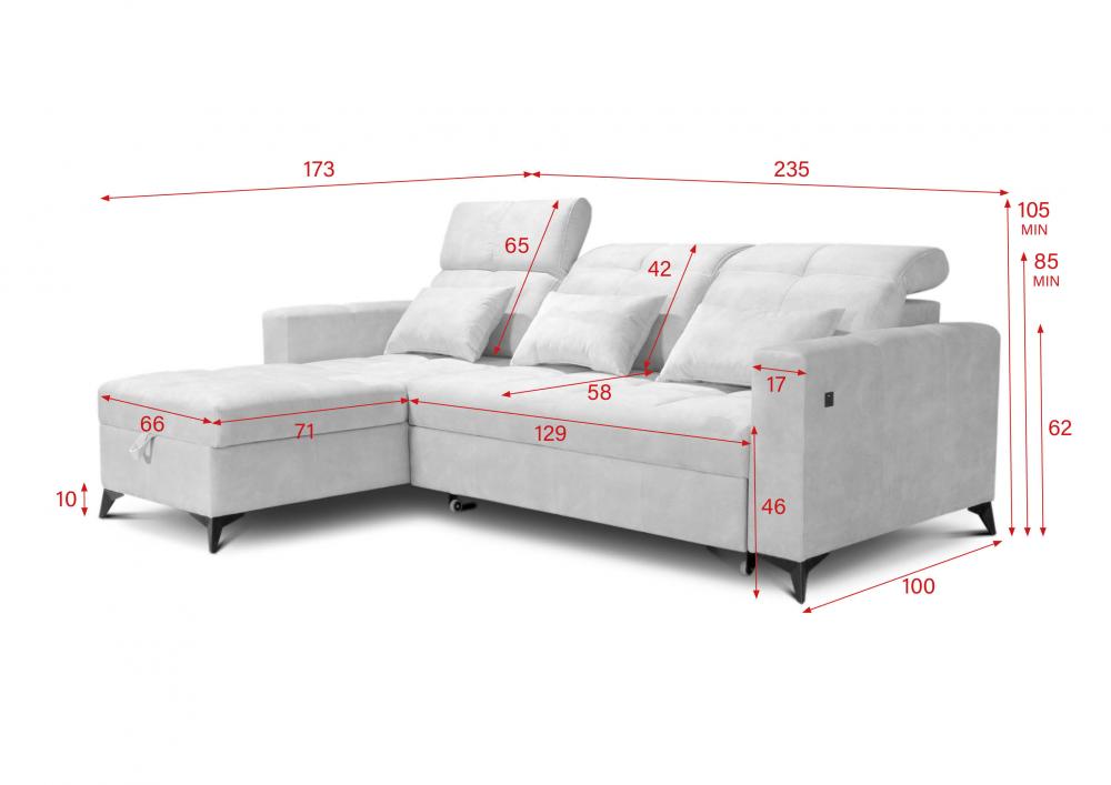 Ines Corner Sofa