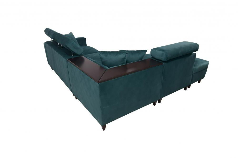 Leto III LHF Open End Deluxe Corner Sofa Bed