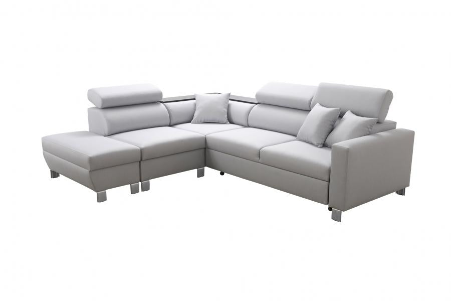 Leto III LHF Open End Deluxe Corner Sofa Bed