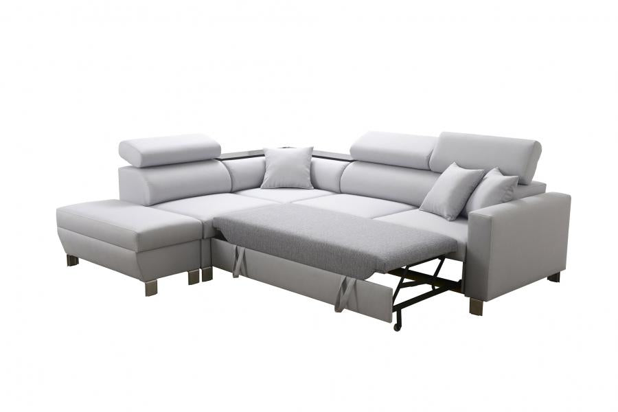 Leto III LHF Open End Deluxe Corner Sofa Bed