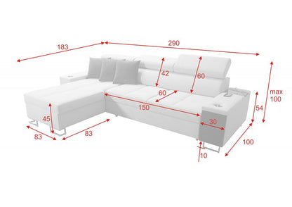 Minos I Maxi - corner sofa