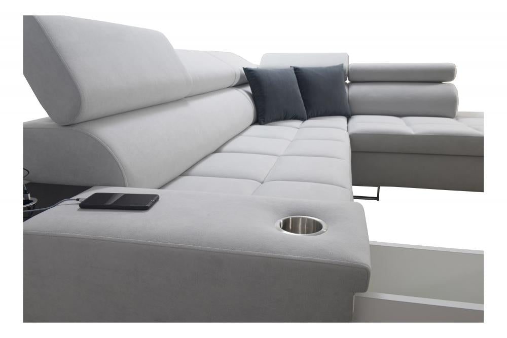 Minos VII - corner sofa bed