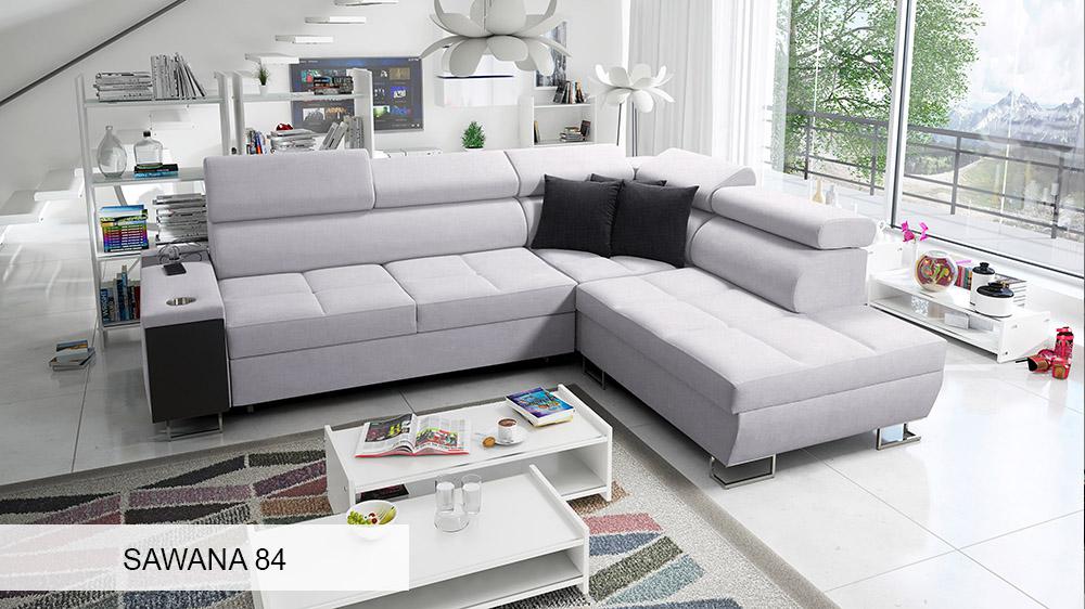 Minos VII - corner sofa bed