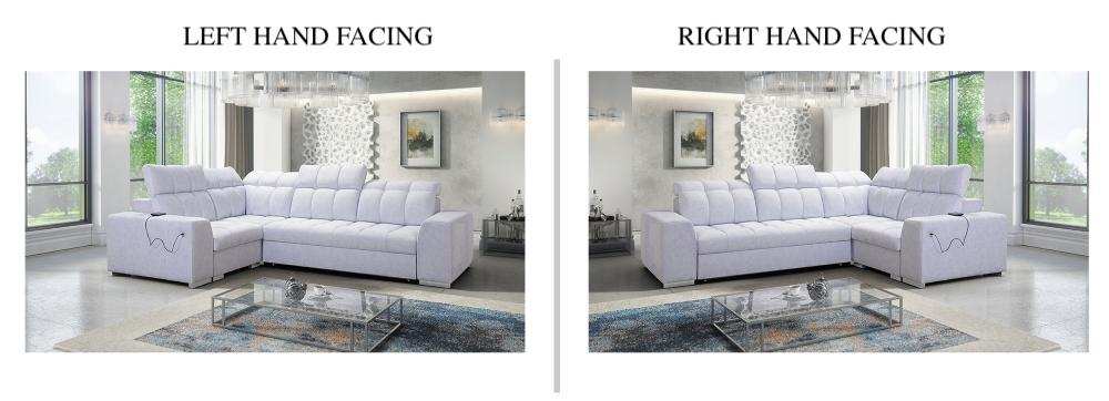 Pagana II corner sofa left and right side image