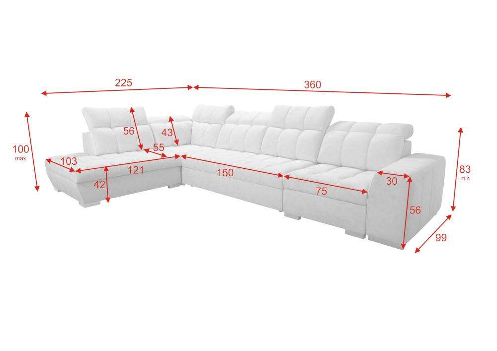 Pagana XI corner sofa