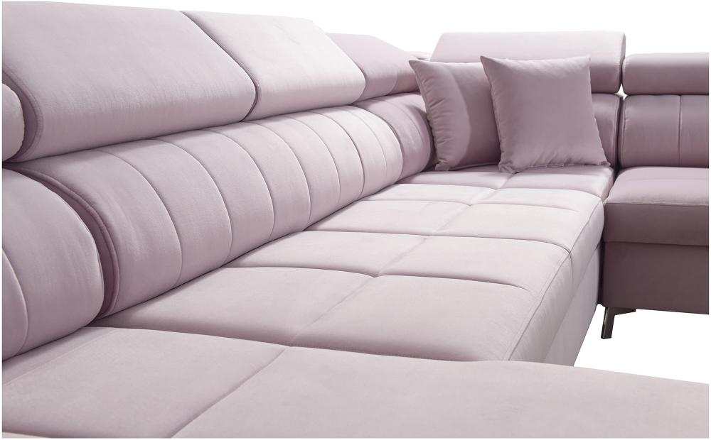 Maxi Large LHF Arm Double Ended Chaise Sofa Bed