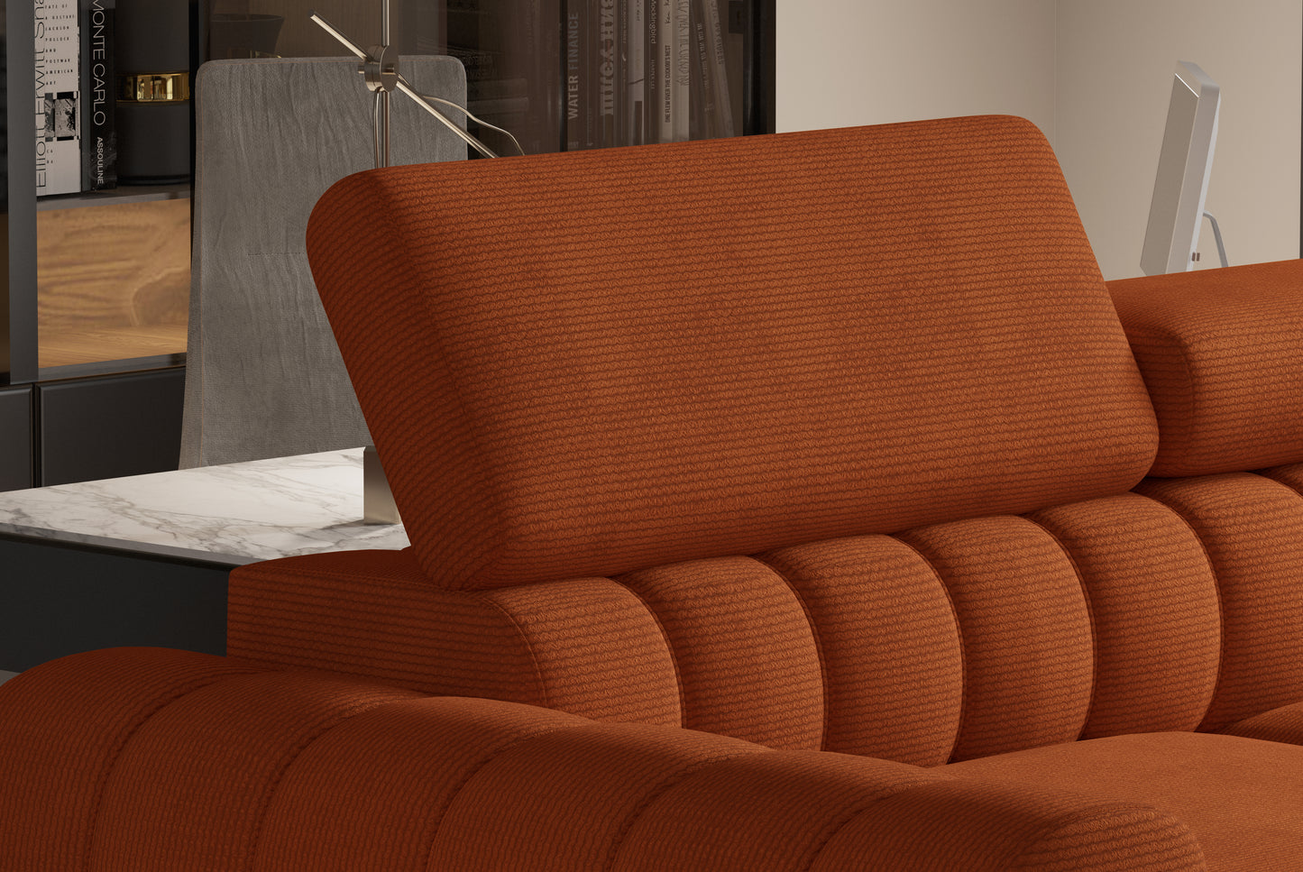 NAVAS L Corner Sofa Bed