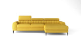 Navas S Corner Sofa Bed white back