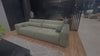 LAGOS 3 - LARGE SOFA WITH ELECTRIC SEAT ADJUSTMENT