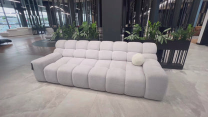 Campile Large Sofa with Electric Seat Adjustment