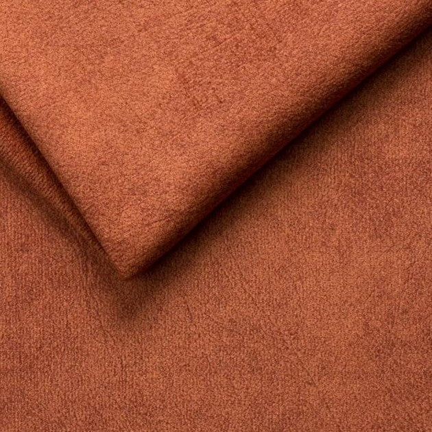 ZONDA S Rust Velvet Right Hand Facing Corner Sofa 