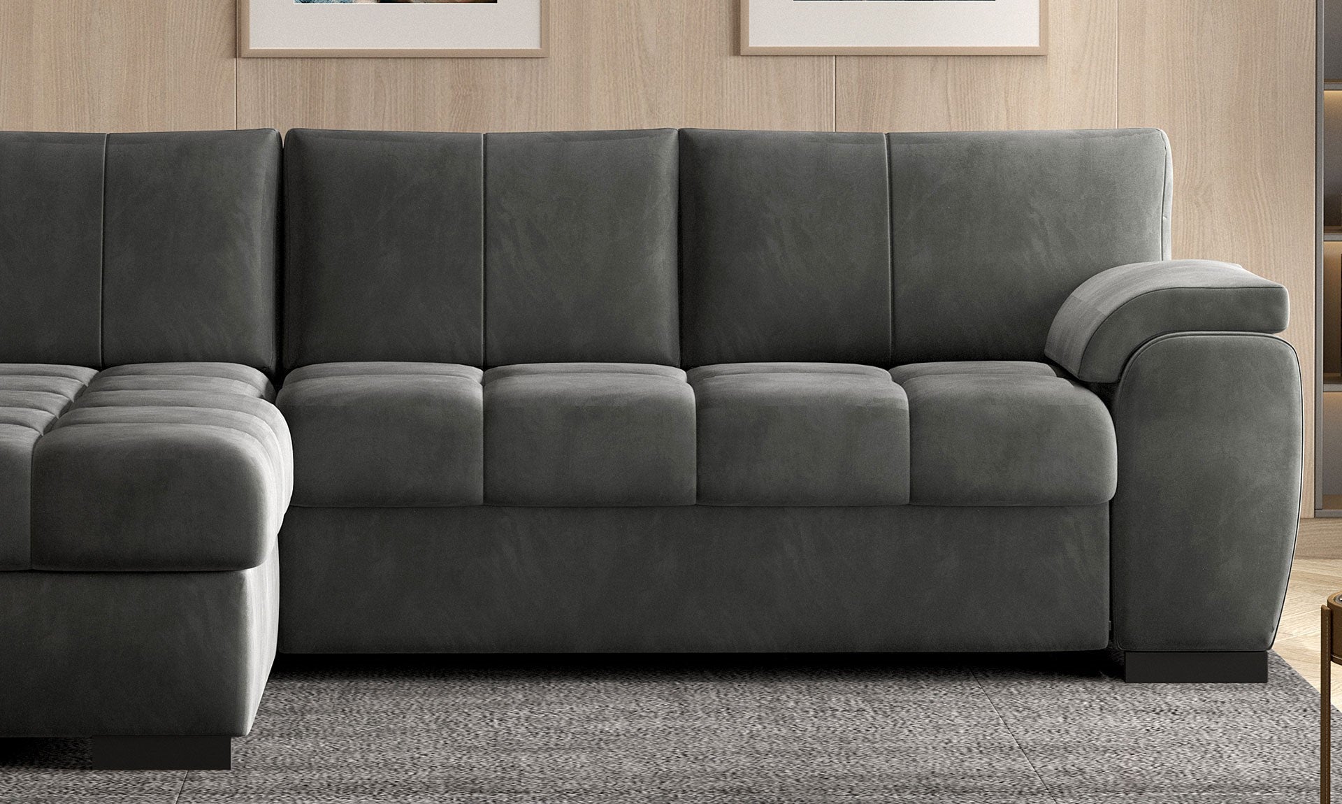 TOKIO Corner Sofa with Sleep Function & Storage Solution