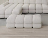 tollo pouffe fabric detail modern design