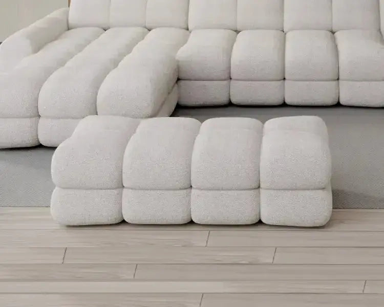 tollo xl pouffe footstool for corner sofa