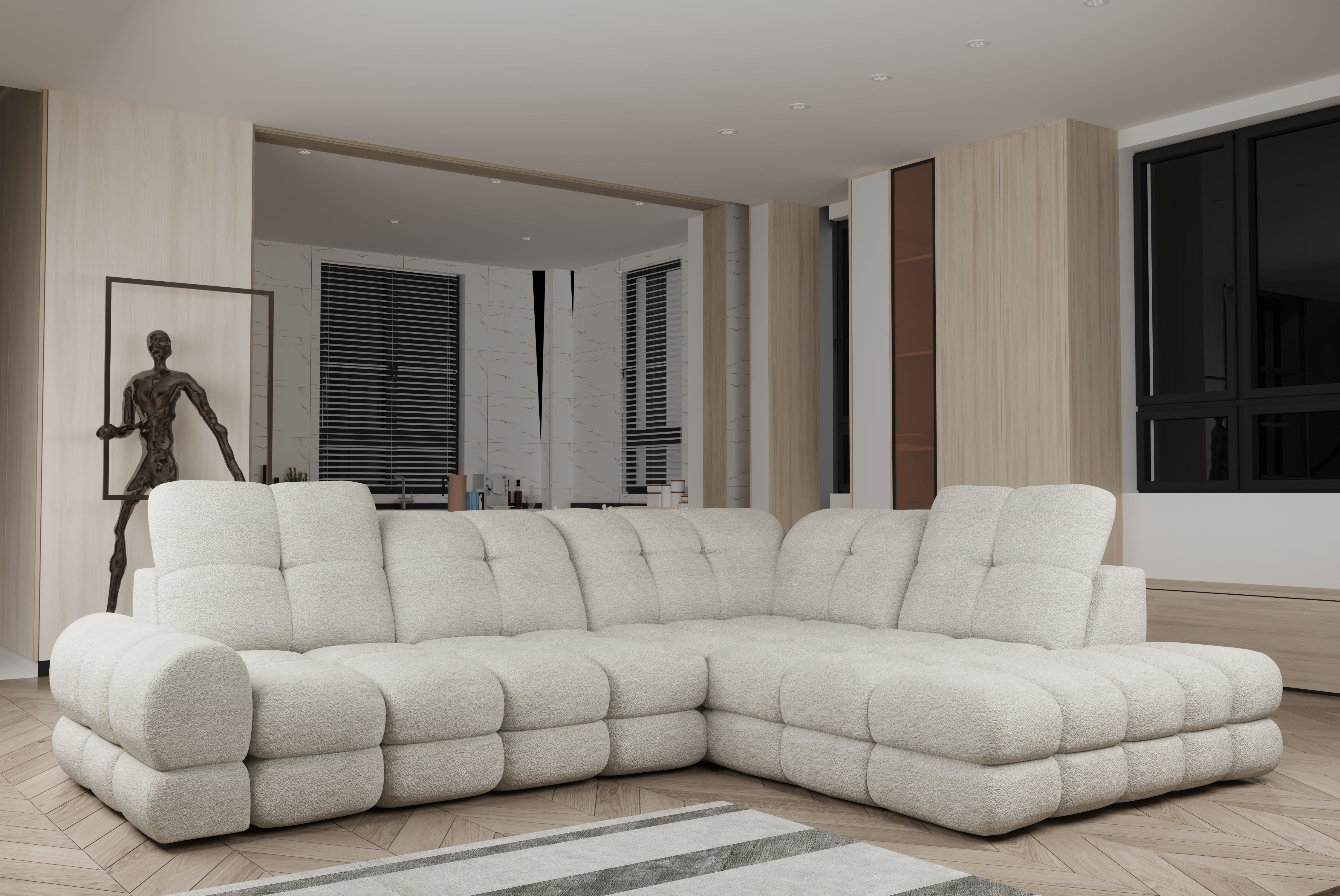 Image of Tollo large family corner sofa