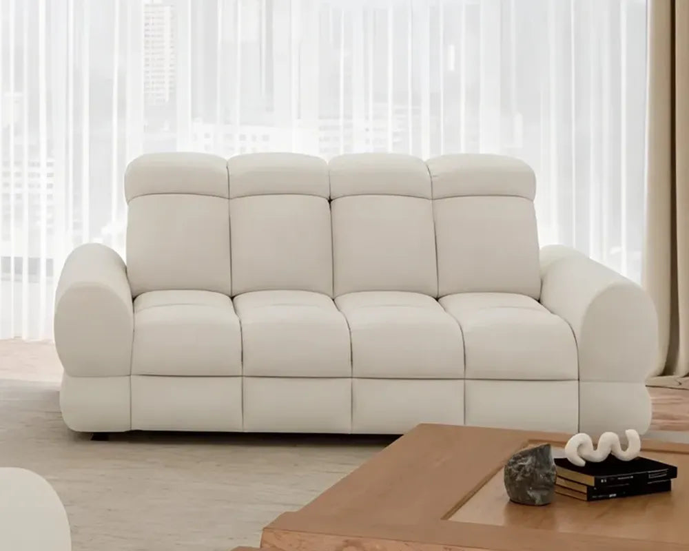 TOLLO electric 3 seater recliner sofa with seat extension