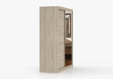 Wardrobe VISTA 05 150cm x 200 cm Sonoma Oak with Mirror side image