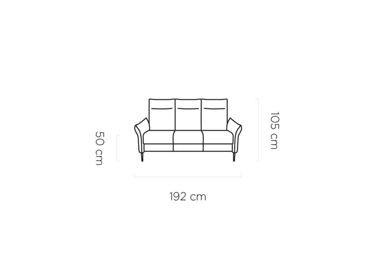 XAVI S 3 SMALL SOFA