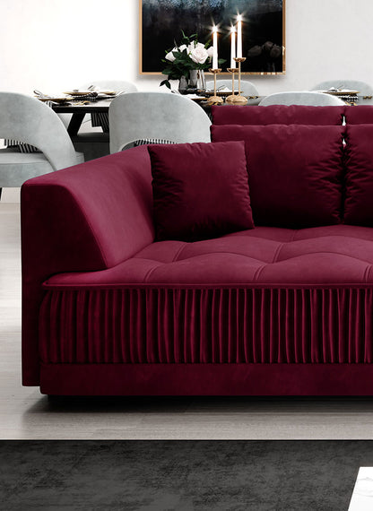 ZONDA S LARGE SOFA WITH ELECTRIC SEAT ADJUSTMENT