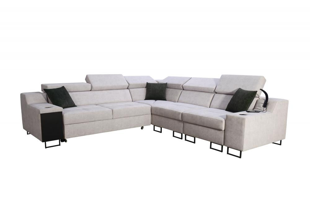Ample III Corner Sofa Bed close up