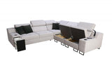 Ample III Corner Sofa Bed stoage close up