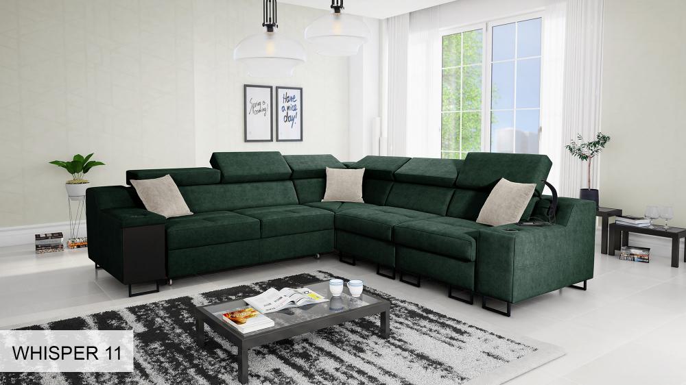 Ample III Dark Green Corner ofa